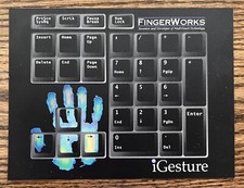 Autographed FingerWorks iGesture Surface Pad Only - A piece of Apple history picture