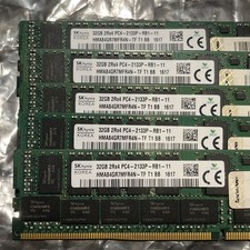 LOT OF 4 SK Hynix 32GB DDR4-2133 PC4-2133P 2Rx4 Server RAM RDIMM picture