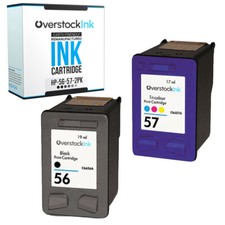 2PK Compatible OSI HP 56 57 Ink Cartridges for HP PhotoSmart 7760 7900 7960 7150 picture