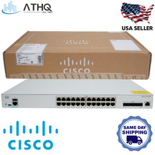 Cisco Catalyst C1300-24XT 24-Port 10G Managed Switch 20x Copper 4x SFP+ Combo picture
