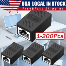RJ45 Inline Coupler Cat7 Cat6 Cat5e Cat5 Ethernet LAN Network Cable Adapter Lot picture