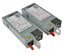 Lot of 2 Dell R520 R620 R720 R820 R920 1100W 80+ Platinum Power Supply YT39Y picture