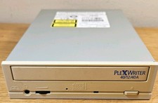 Vintage Retro Plextor PlexWriter PX-W4012TA Internal Beige CD-RW Drive Untested picture