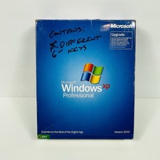 Microsoft Windows XP Professional Upgrade w/ Service Pack 1 Big Box Software picture