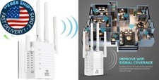 Extensor WiFi de 1200 Mbps, amplificador de señal de extensor de rango WiFi.2023 picture