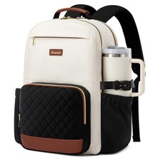 LOVEVOOK Laptop 15.6 Inch, Beige - Black - Chestnut Brown + Diamond-shaped picture