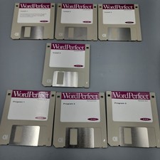 WordPerfect v. 6.0 Software for DOS,  on Seven 3.5