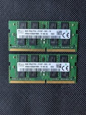 SK hynix 16GB (2x8GB) DDR4 RAM PC4-2133P Laptop Memory SODIMM HMA41GS6AFR8N-TF picture