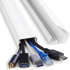 Cord Cover Wall 32in, TV Cord Hider for Wall Mounted TV, Large Cable Hider Kit f picture