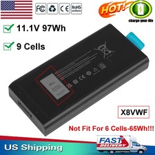 ✅X8VWF 4XKN5 Battery For Dell Latitude 14 Rugged 5404 5414 E5404 7404 7414 P45G picture