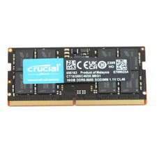 New Crucial 16GB DDR5 5600MHz PC5-38400 262-Pins SODIMM Memory Ram CT16G56C46S5 picture