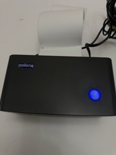 POLONO PL60 4x6 Thermal Shipping Label Printer USB Black With Power & USB Cables picture