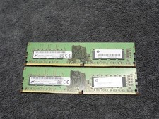 32GB (2x16GB) Micron DDR4-2666 2Rx8 Desktop RAM MTA16ATF2G64AZ-2G6E1 HP picture