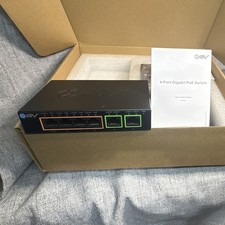 BV POE-SW502G Gigabit PoE Switch 4 PoE + 2 Uplink 6-Port Unmanaged picture