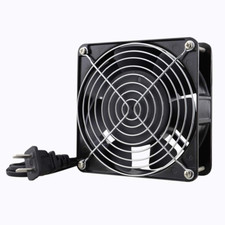 AC 12038 120Mm X 38Mm 110V 120V Dual Ball Metal Cooling Axial Fan High Airflow picture