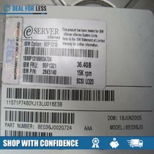 40K1026/90P1380/90P1321/90P1318/26K5140/39R7314/90P1383-36.4GB 15K U320 picture