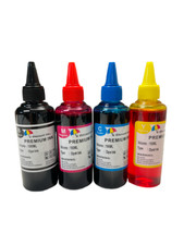4x100ml refill ink for Epson 127 T127 WorkForce 630 633 635 645 840 845 picture
