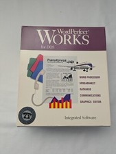 Vintage WordPerfect Works for DOS ~ Complete New Unused ~ Rare Collectors picture