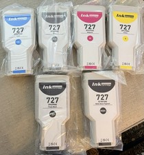 300 ml Ink Cartridge 727 For HP Design Jet T1530 920 1500 2500 930 2530 6pcs/set picture