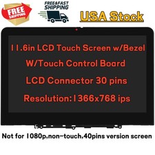 5M11Q54436 5M11U29234 For Lenovo 500e Chromebook Gen 4s Lcd Touch Screen w/Bezel picture