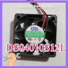 One AVC DS04010S12L DC 12V 0.08A SLEEVE Bearing Cooling Fan 40*40*10mm 2-Pin  picture