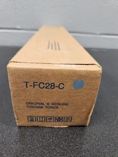 NEW Toshiba T-FC28-C Cyan Toner Cartridge Genuine  picture