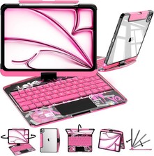 Transparent Keyboard Case for iPad 10th 10.9