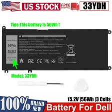 ✅33YDH Battery For Dell Latitude 3380 3480 3490 3590 3580 Inspiron 15 17 7000 US picture