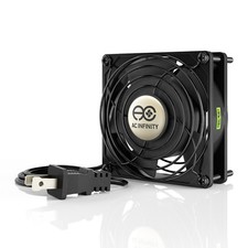 92mm 25mm Cooling Muffin Fan 100-120V AC Ball Bearing HIGH SPEED 4