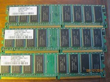 256MB NT256D64S88BOG-75B Nanya PC2100U DDR 266Mhz Non-ECC RAM Memory picture