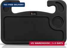 EcoNour 2 in 1 Car Steering Wheel Desk | Tray for Laptop Car Mount with Pen | Ho picture