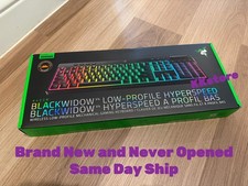Razer BlackWidow V4 Low Profile Wireless Gaming Keyboard Orange Switches NEW picture