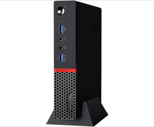 LENOVO M715Q TINY DESKTOP, AMD A6 9500E, 32GB DDR4 RAM, 1TB SOLID STATE -  BLACK picture