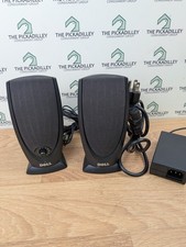 Dell A215 Wired Computer Speakers Black with Power Adapter TESTED picture