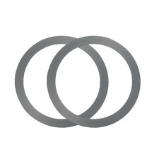 2Pcs Magnetic Adapter Ring, Magnetic Wireless Charger Conversion Kit, Grey picture