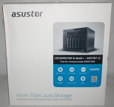 New Asustor AS6706T v2 Lockerstor 6 Gen2+ 6 Bay NAS /Quad-Core 2GHz CPU Diskless picture
