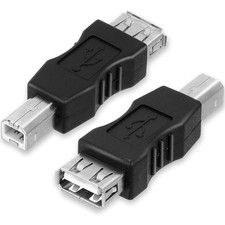2 Pcs 2.0 a Female to USB B Male Printer Converter Connector Plug USB a to B Ada picture