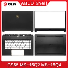 MSI GS65 MS-16Q2 16Q4 16Q5 WS65 LCD Back Cover/Front Bezel/Hinges ABCD Shell picture