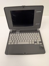 Vintage Compaq Contura Aero 4/33C Laptop NO/HDD AC POSTS picture