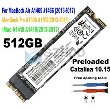 New 512GB SSD Fits 2013 2014 2015 Apple MacBook Air A1465 A1466 MBP A1502 A1398 picture