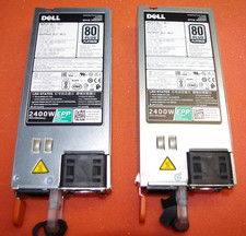 LOT OF 2 x  Dell PowerEdge 2400W 80+ Platinum POWER SUPPLIES 0J1CC3 R740 R740XD picture