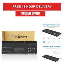 HP Omen 15 SR04XL Laptop Battery Futurebatt 15.4V 70Wh Replacement picture