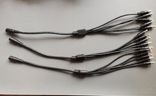 2 pcs DC Power Plug 5.5x2.5mm Spliter 5 Channel 1 Female to 5 Male Cable 40cm picture