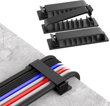 Silicone Cable Organizer Cord Holder Wire Winder USB Mouse Keyboard Earphone picture