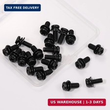20 PCS Vesa Screws, VESA Compatible M4x10mm TV/Monitor Wall Mount Screws for 75x picture