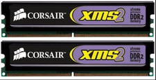Corsair XMS2 2GB (2x2GB) DDR2 800 MHz (PC2 6400) Desktop Memory- CM2X2048-6400C5 picture