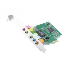 US PCI Express PCI-E 5.1 Ch 6 Channel PCIE Audio Digital Sound Card Adapter New picture