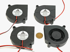 4 x 60mm 6015 60x60x15mm 5V 2pin 2wire Brushless DC Cooling Blower Fan quiet C28 picture