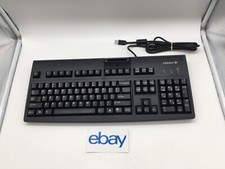 Cherry D-91275 Keyboard Smart Card Reader Black Model RS 6700 USB FREE S/H picture
