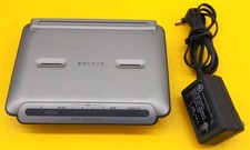 ⭐️⭐️⭐️⭐️⭐️ Belkin F5D7230-4 Wireless G Router 4 Ports 54 Mbps w Adapter picture
